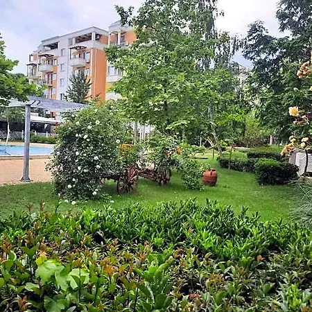 公寓式酒店 In Sunny Beach, Complex Sun Village, 80 Qm, 2 Bedrooms & Living Near To The Beach, Swimming Pool, Garden *